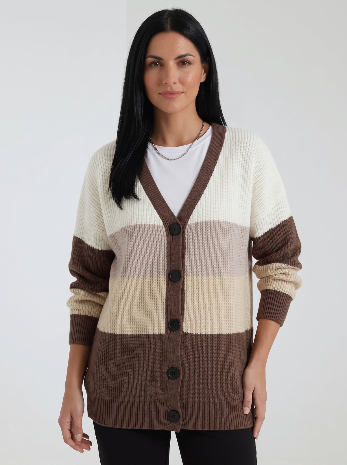 Felipa | Chaqueta efecto punto con botones