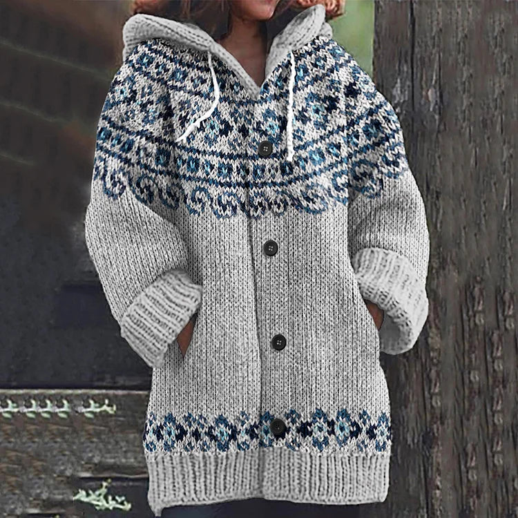 Nieve | Chaqueta clásica de punto suave