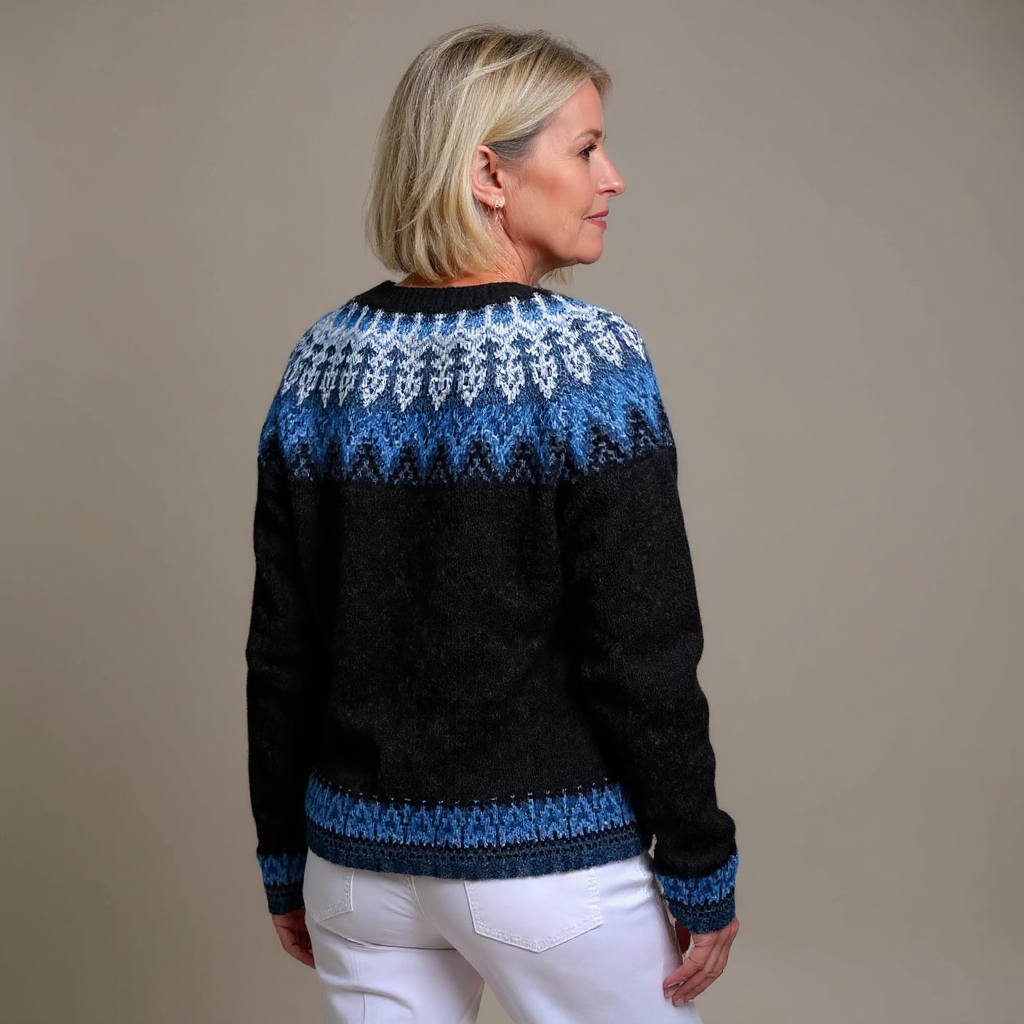 Paquita | Cárdigan islandés vintage