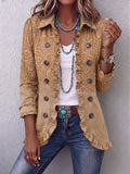 Cristel | Chaqueta con volantes y estampado de estilo wester
