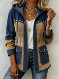 Farin | Chaqueta con capucha de patchwork