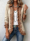 Yolanda | Chaqueta floral bordada con volantes