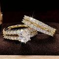 Conjunto de anillos de diamantes Eternal Radiance