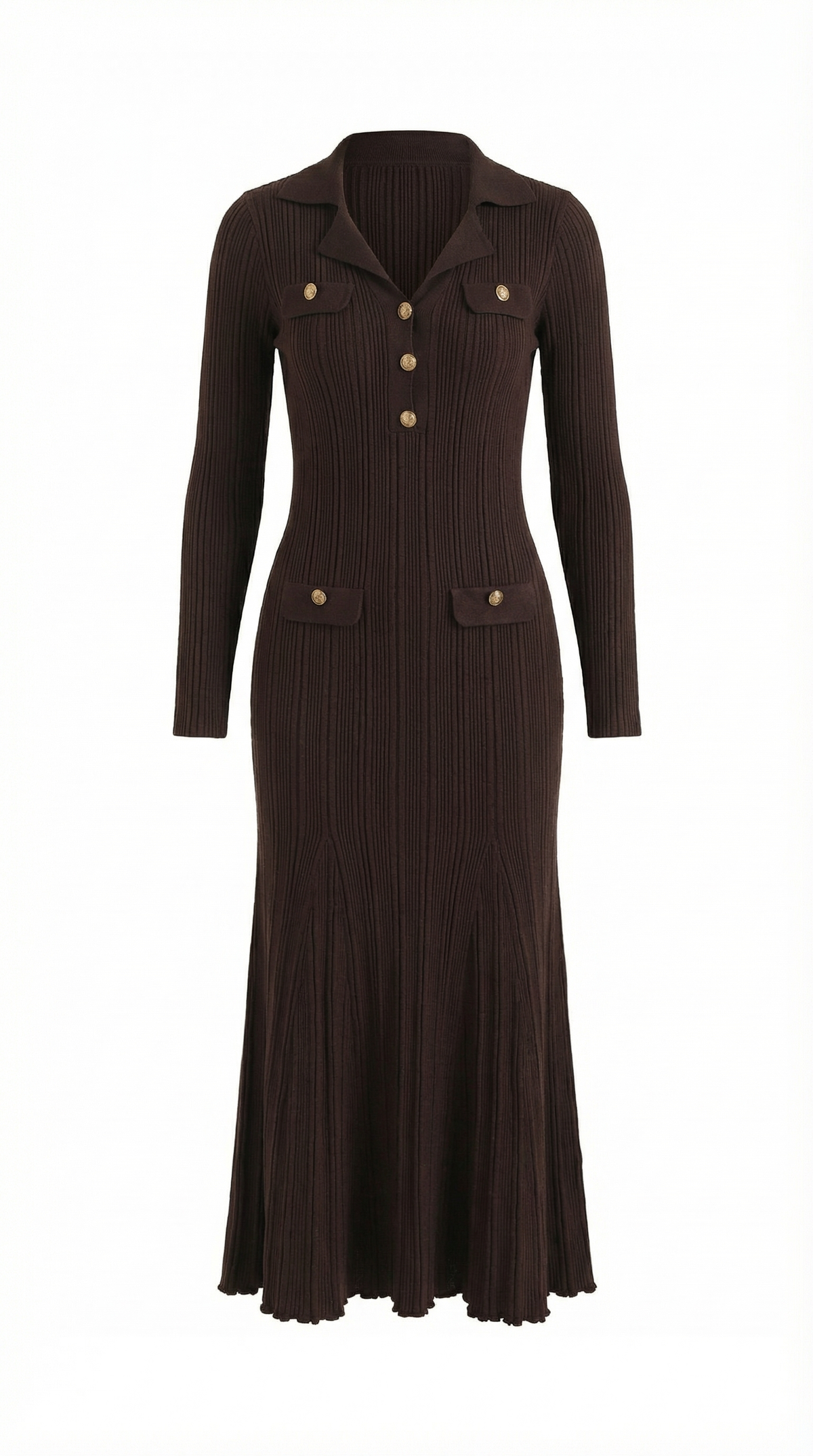 Vestido largo de Verónica Strick