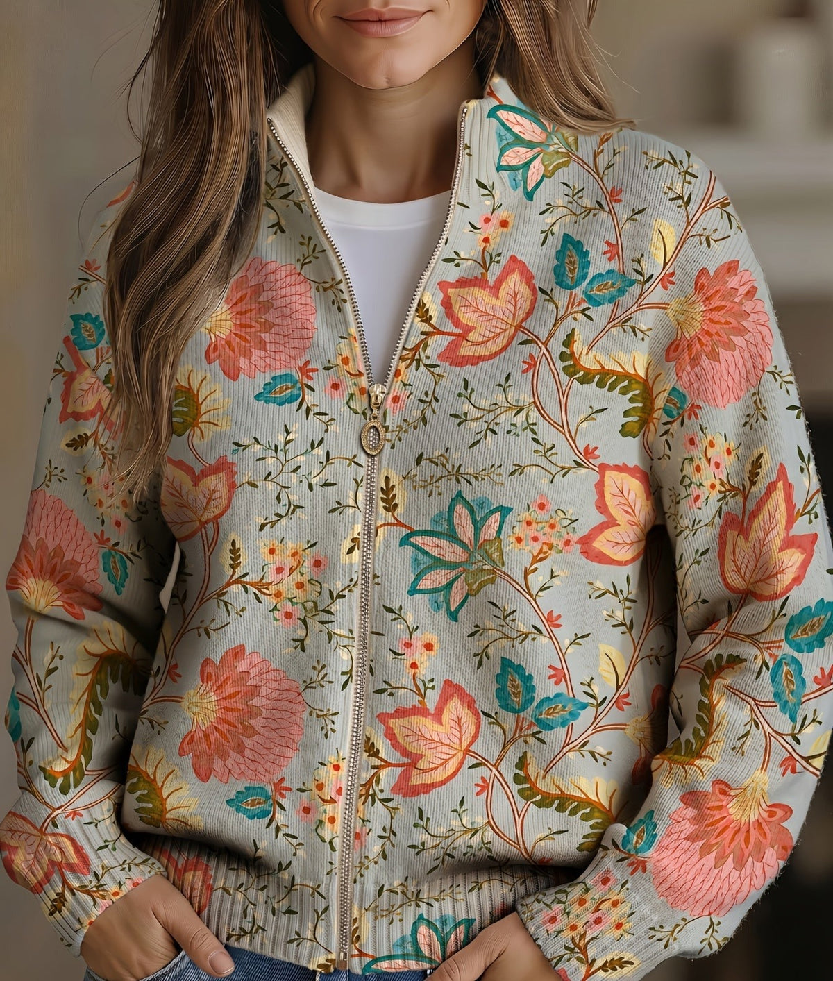 Teresa | Estampado floral vintage de jardín